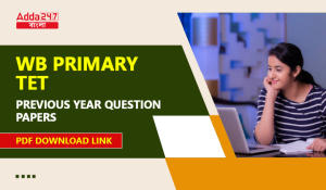 WB Primary TET Previous Year Question Papers