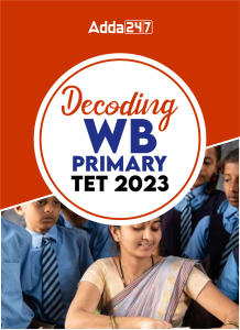 WB Primary TET 2023 Decoding, Download Details PDF_3.1