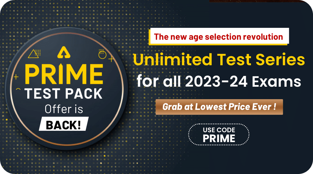 Prime Test Pack Offer