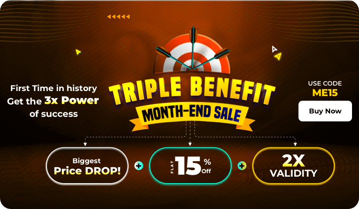 Triple Benefit Month End Sale