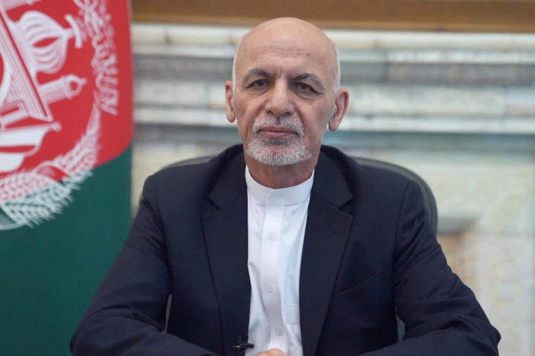 Ashraf Ghani steps down