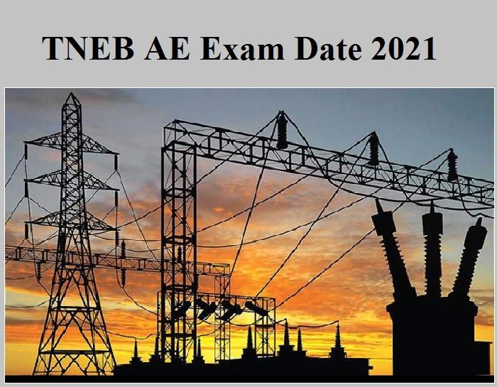 TNEB AE Exam Dates 2021
