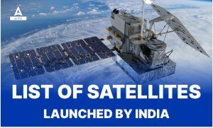 List of Satellites launched by India