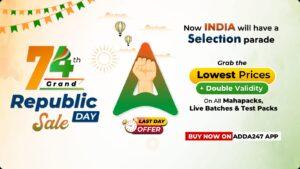 74th Republic Day Sale – Double Validity on Megapacks, Live Batches and Test Series