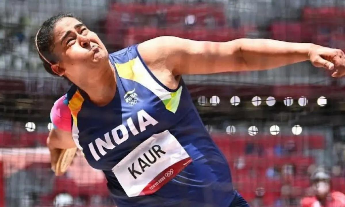 Indian discus thrower Kamalpreet Kaur