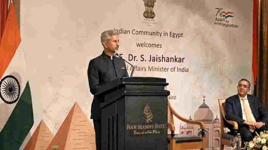 EAM S Jaishankar Visits Egypt