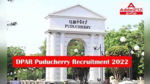 Puducherry recruitment