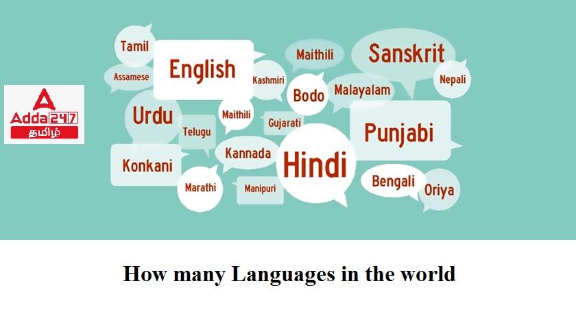 How many Languages in the world