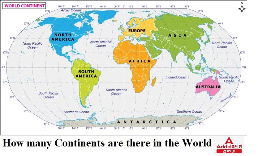 How many Continents are there in the World ? Answer Here_20.1