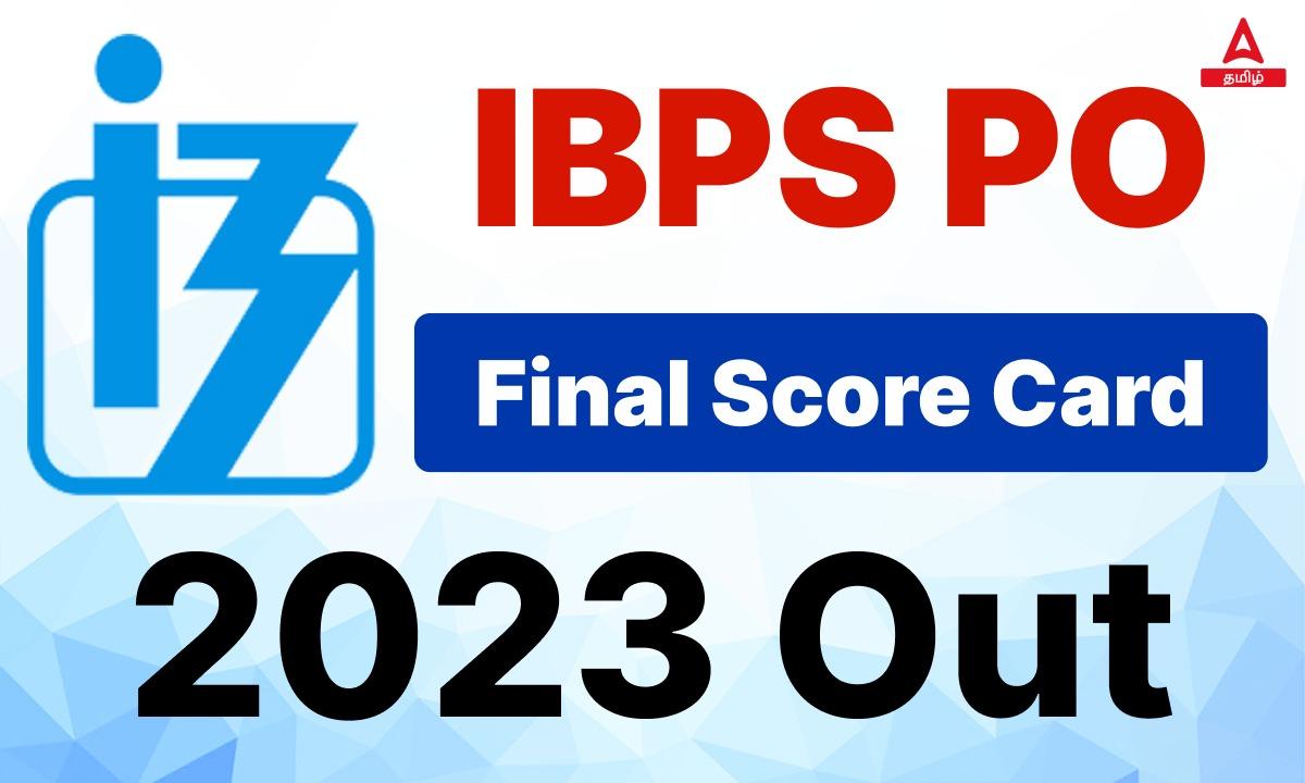 IBPS PO Score card
