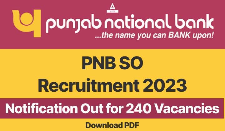 PNB Recruitment 2023