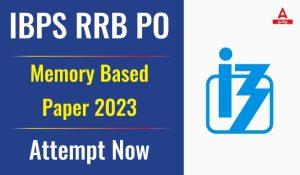 IBPS RRB PO Memory Based Questions