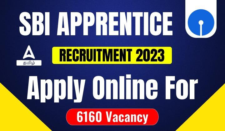 SBI Apprentice Recruitment 2023, Apply Online for 6160 Vacancy