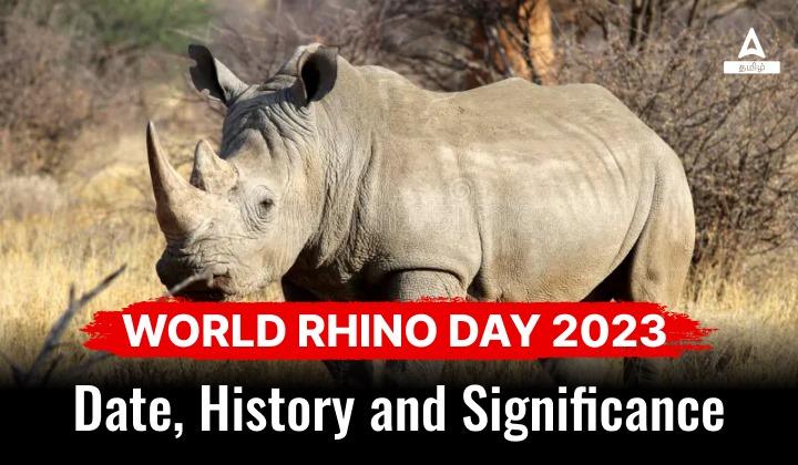 World Rhino Day 2023
