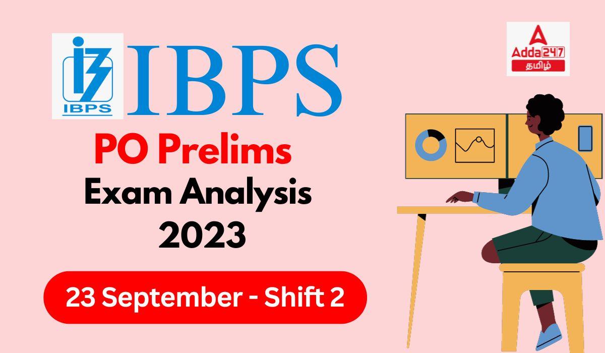 IBPS PO Exam Analysis 2023, 23 September Shift 2