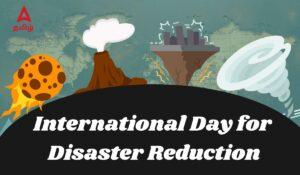 International Day for Disaster Reduction 2023