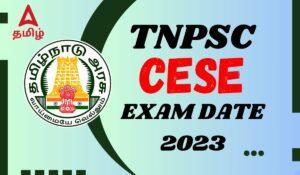 TNPSC CESE Exam Date 2023