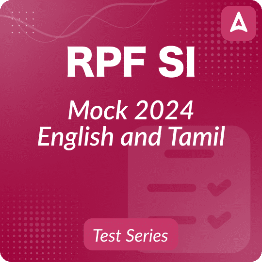 RPF SI Mock 2024
