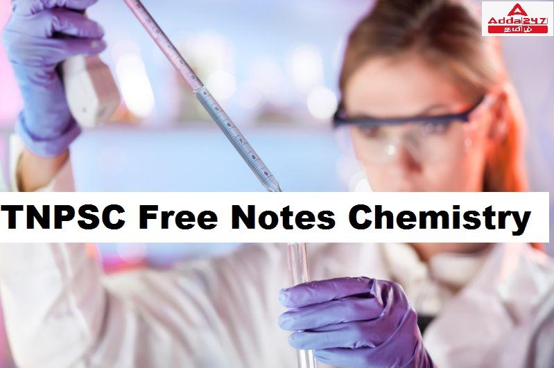 TNPSC Free Notes Chemistry