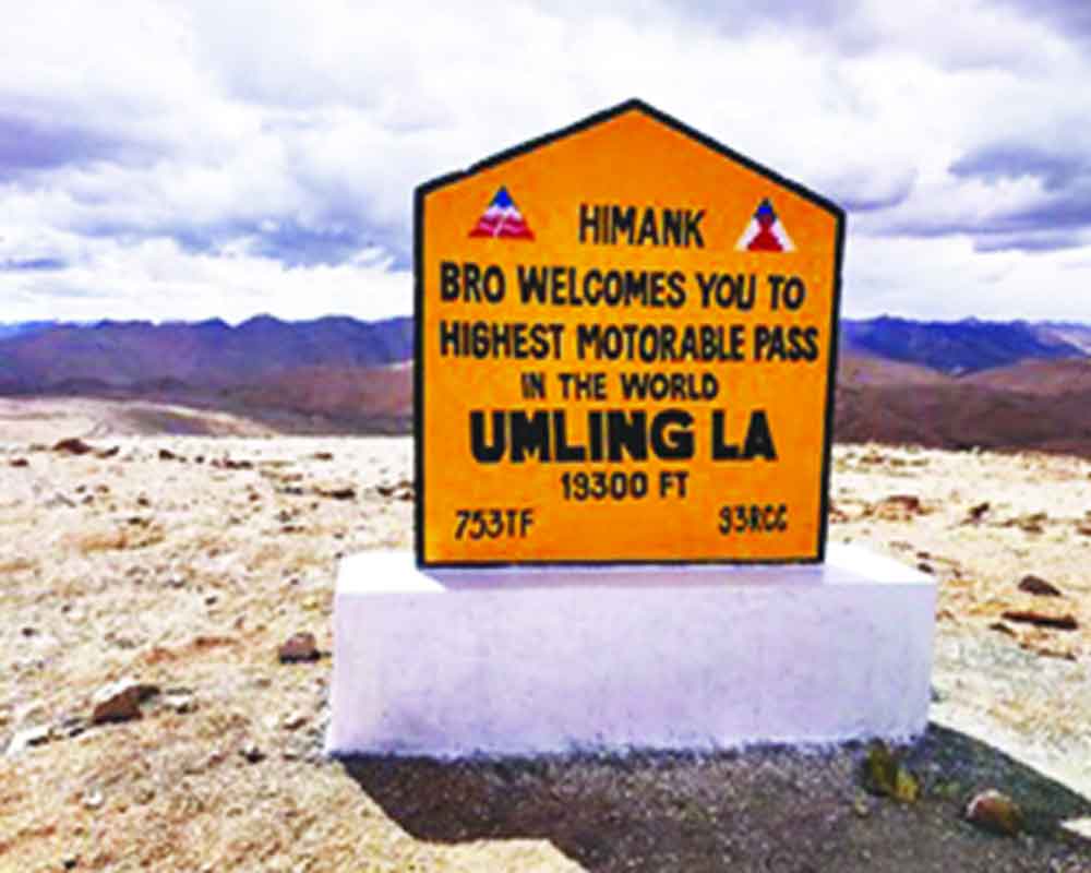 BRO builds world's highest road in Ladakh at 19,300 feet_20.1