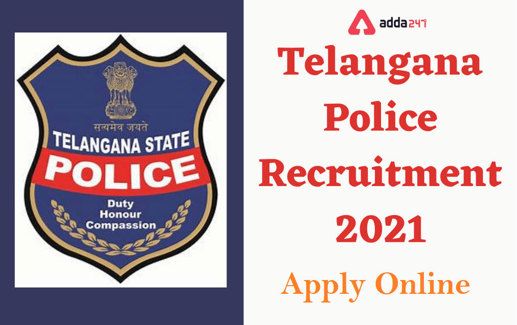 Telangana Police Recruitment 2021 | Apply Online | దరఖాస్తు ప్రక్రియ ప్రారంబం_20.1