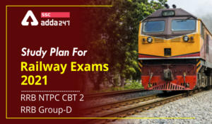 Study Plan For RRB NTPC CBT 2