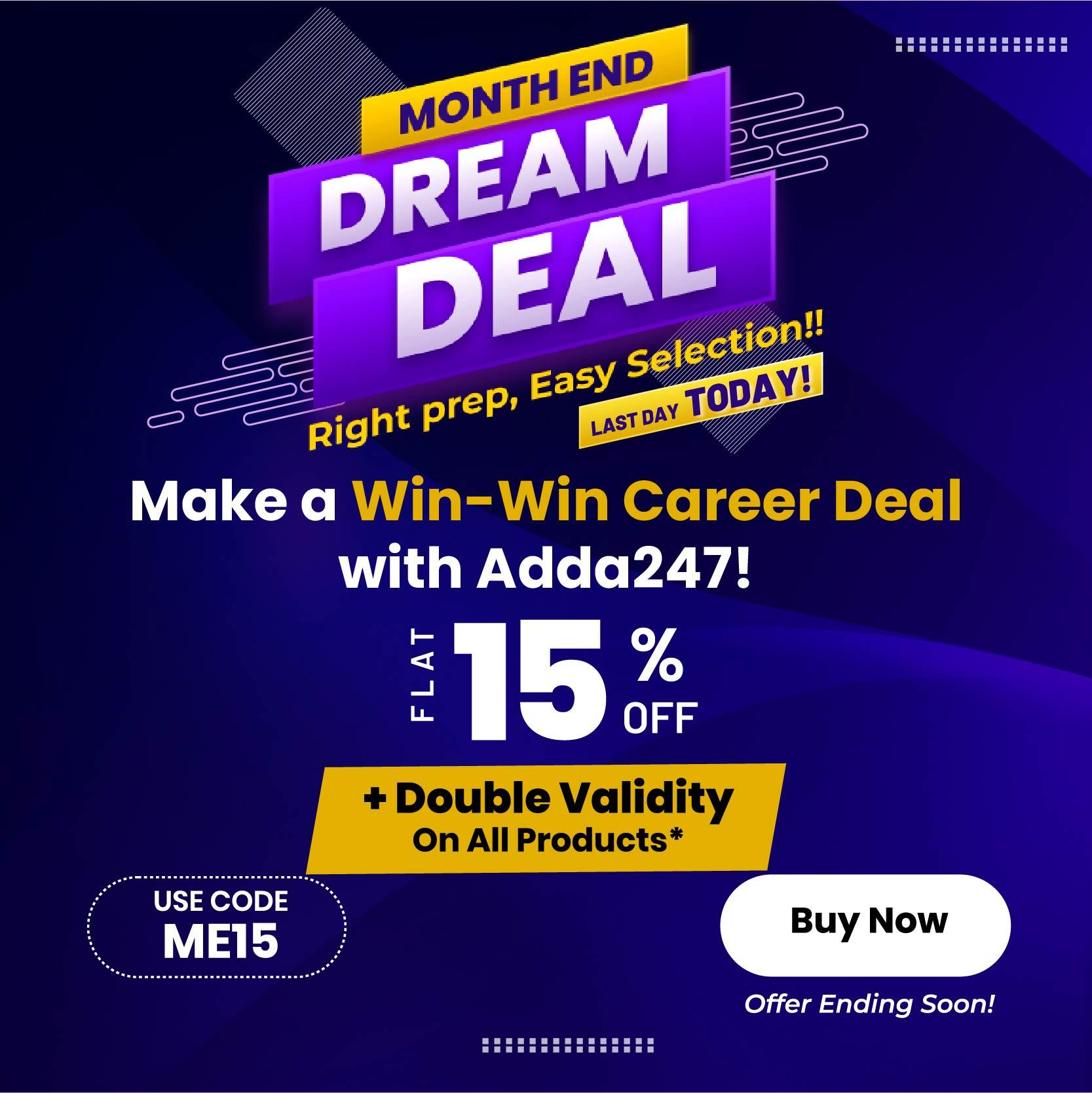 Double Validity Month end sale