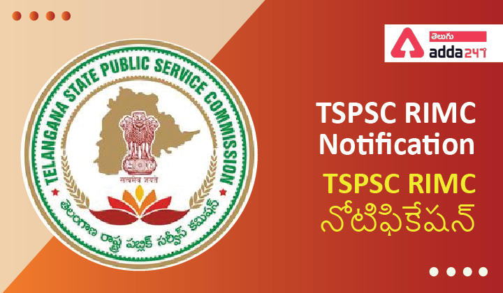 TSPSC RIMC Notification-01