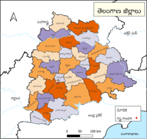 Telangana-districts