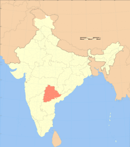 India_Telangana_locator_map