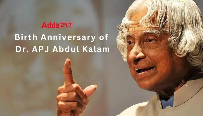Dr. APJ Abdul Kalam Birth Anniversary