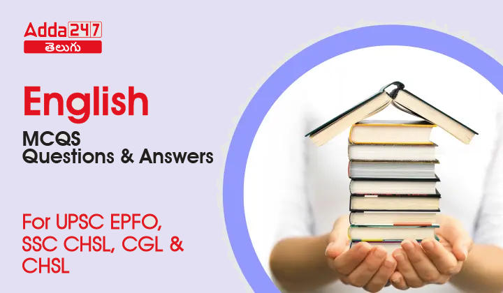 English MCQs Questions And Answers 25 March 2023, For LIC, IBPS, Other Bank exams & AP Police |_20.1