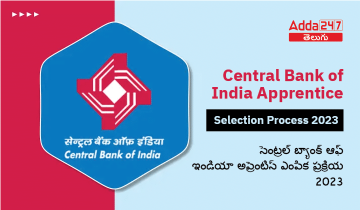 Central Bank Of India Apprentice Selection Process 2023-01