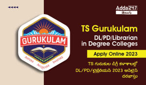 TREIRB TS Gurukulam Degree College DL/PD/Librarian Online Application 2023 Last Date
