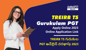 TREIRB TS Gurukulam PGT Apply Online 2023