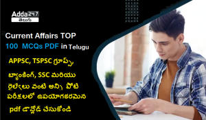 TOP 100 CA In Telugu
