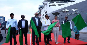 India’s 1st International Cruise Vessel MV Empress Flagged Off