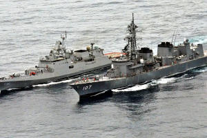 First edition of India, France and UAE Maritime Partnership Exercise takes off