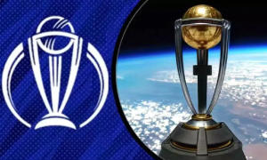 ICC Men’s Cricket World Cup Trophy Tour 2023 launches into space
