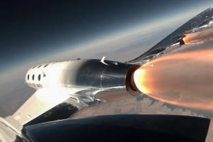 Virgin Galactic completes first manned mission to space 