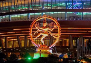 World’s tallest Nataraja statue installed at G20 summit venue 