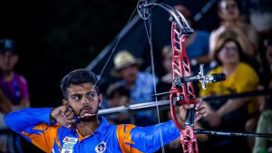 Prathamesh Jawkar Signs Off With Silver In The 2023 Archery World Cup