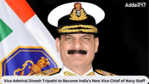 Vice Admiral Dinesh Tripathi to Become India’s New Vice Chief of Navy Staff 