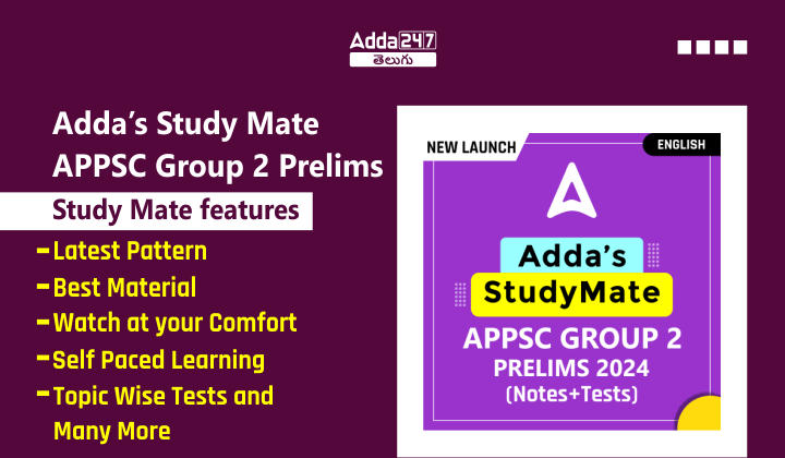 Adda’s Study Mate APPSC Group 2 Prelims