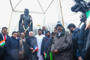 Statue Of Tamil Icon ‘Thiruvalluvar’ Unveiled In France
