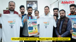 Uttarakhand CM launches “Dhami against drugs campaign” 