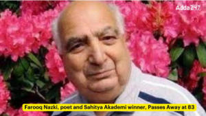 Farooq Nazki, poet and Sahitya Akademi Winner, Passes Away at 83 