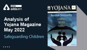 Analysis Of Yojana Magazine May 2022