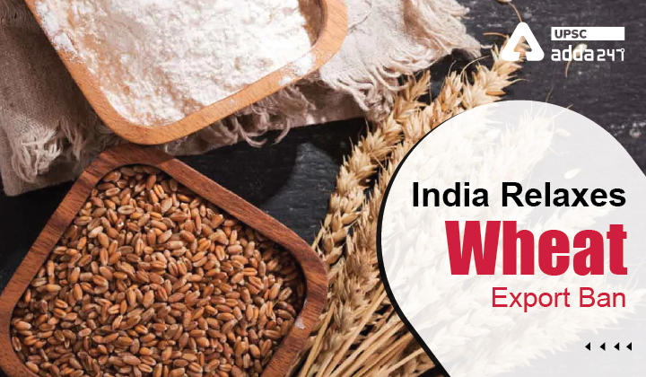 Wheat export ban India