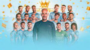 Manchester City won 2021-22 Premier League Football championship